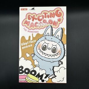 Labubu Exciting Macaron Vinyl Face Plushie - Sea Salt Coconut